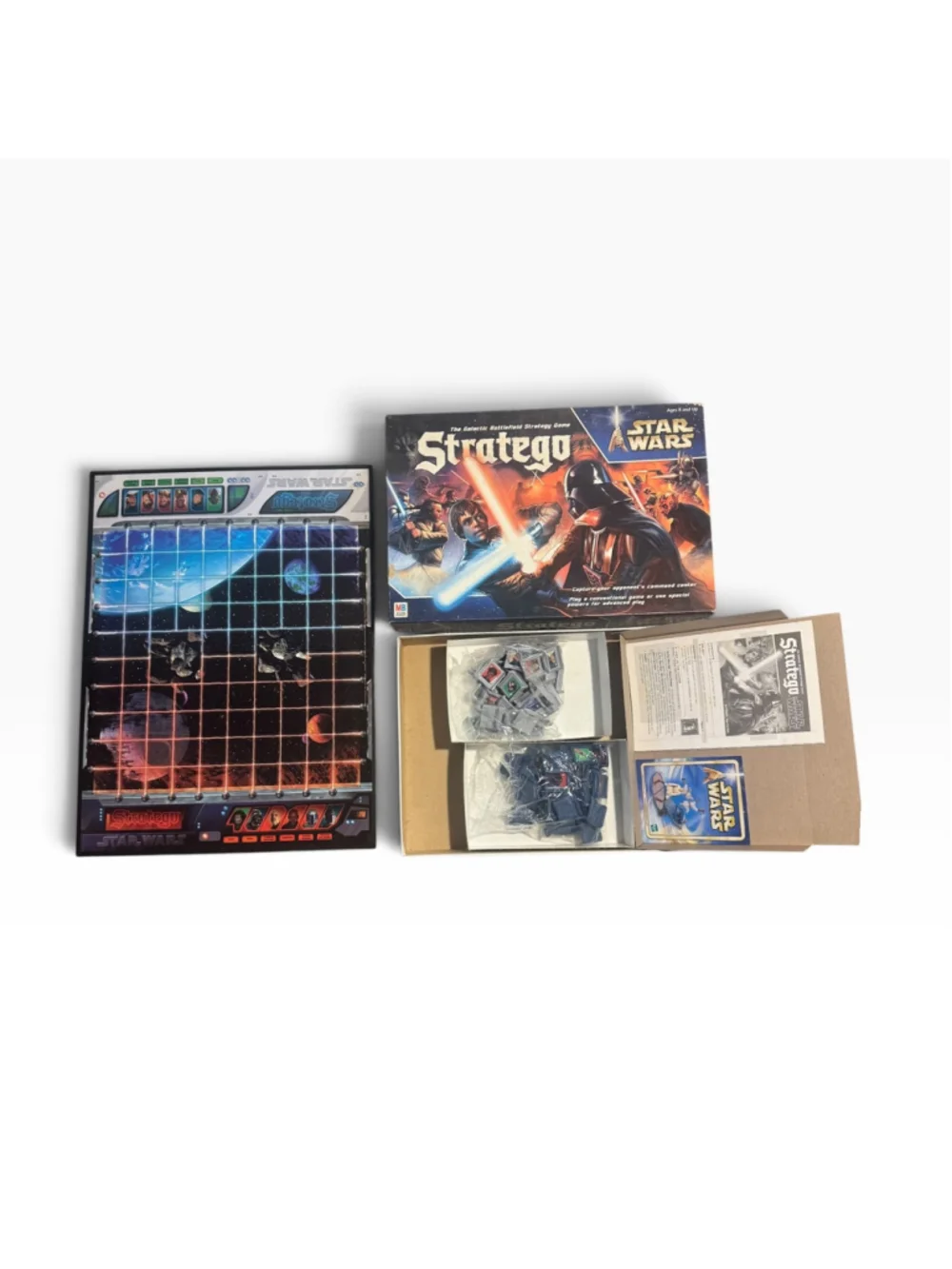 Milton Bradley Star Wars Stratego Board Game Complete Cib